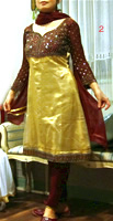 インド民族衣装／パンジャビドレス／アナールカリ