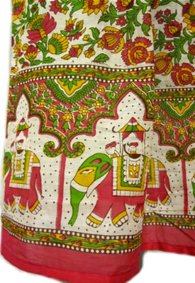 インド綿ワンピース／アジアン雑貨