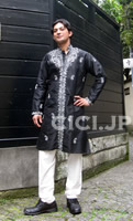 インド民族衣装／男性用クルタシェルワニ